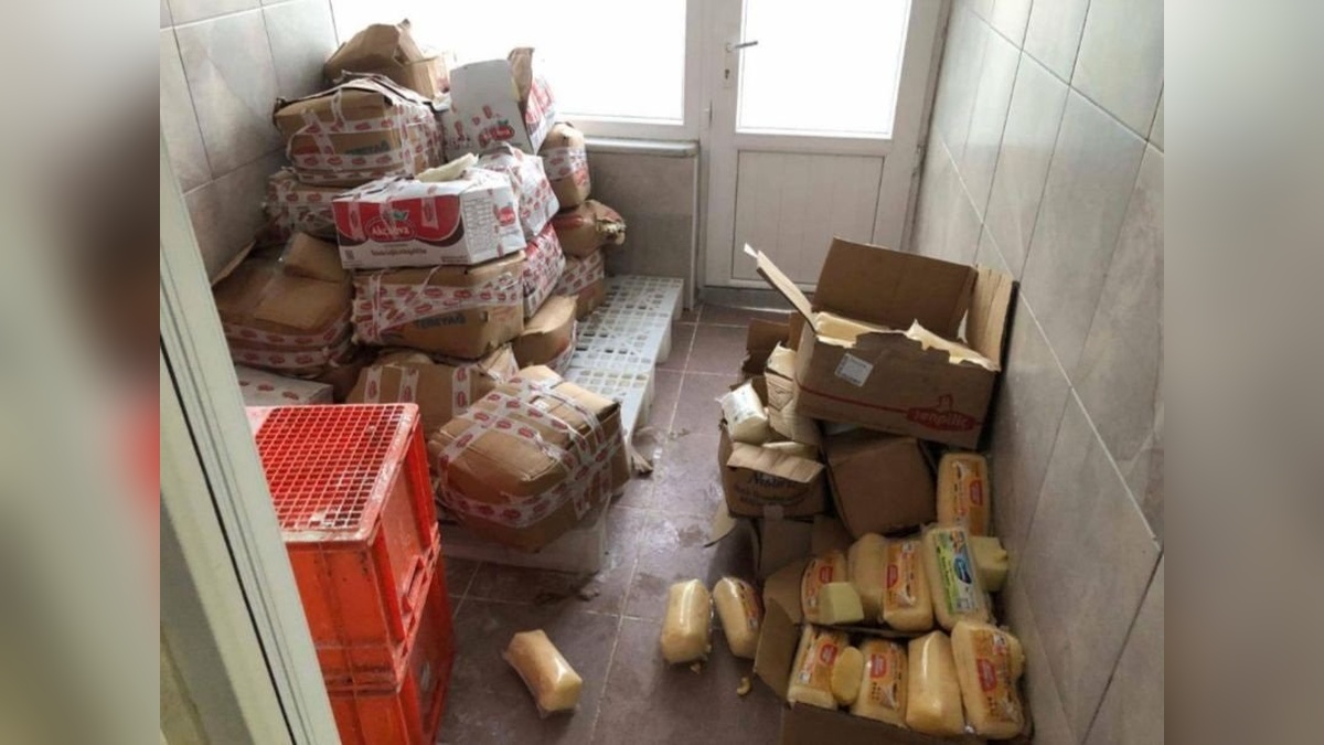 Pamukova'da 1,5 milyon TL değerinde sahte kaşar peyniri ele geçirildi