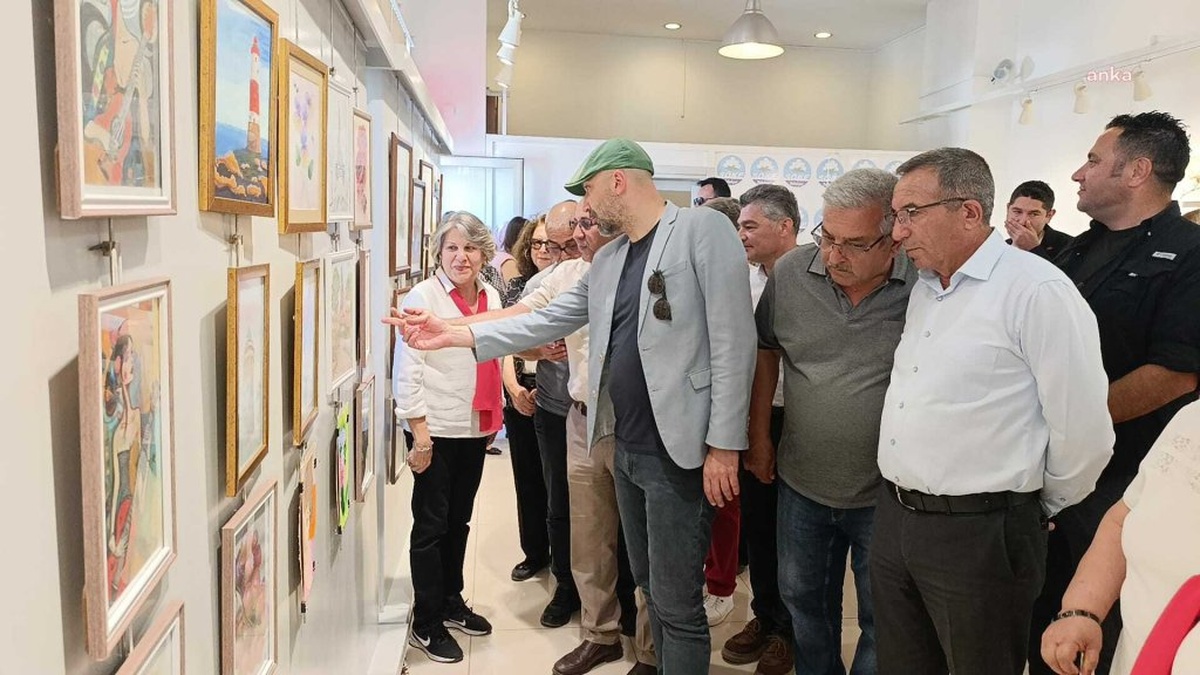 Söke'de resim sergisi açıldı: 33 kursiyerin eserleri sanatseverlerle buluştu