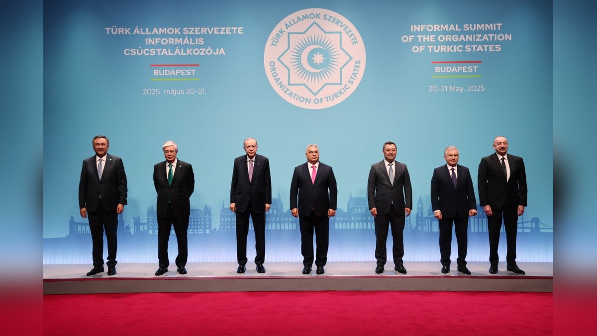 Erdoğan, Orban, Aliyev ve Tokayev Varkert Bazar'da bir araya geldi