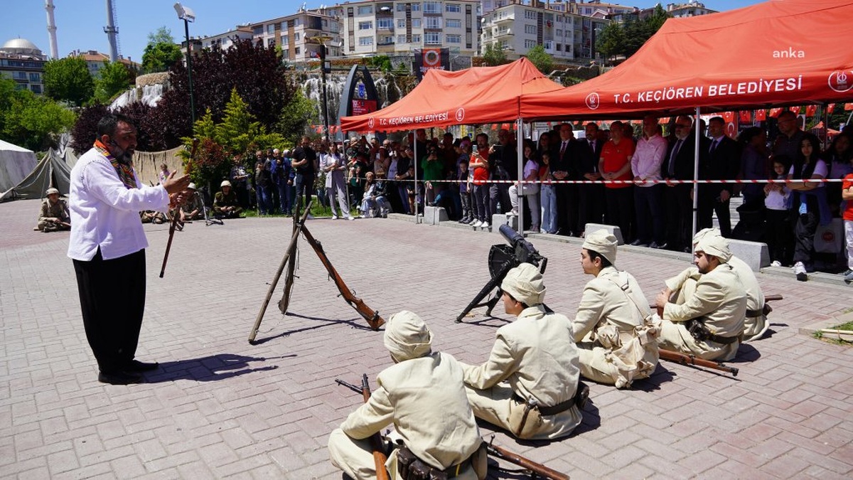 Keçiören'de Türk Destanı Platosu yoğun ilgi görüyor