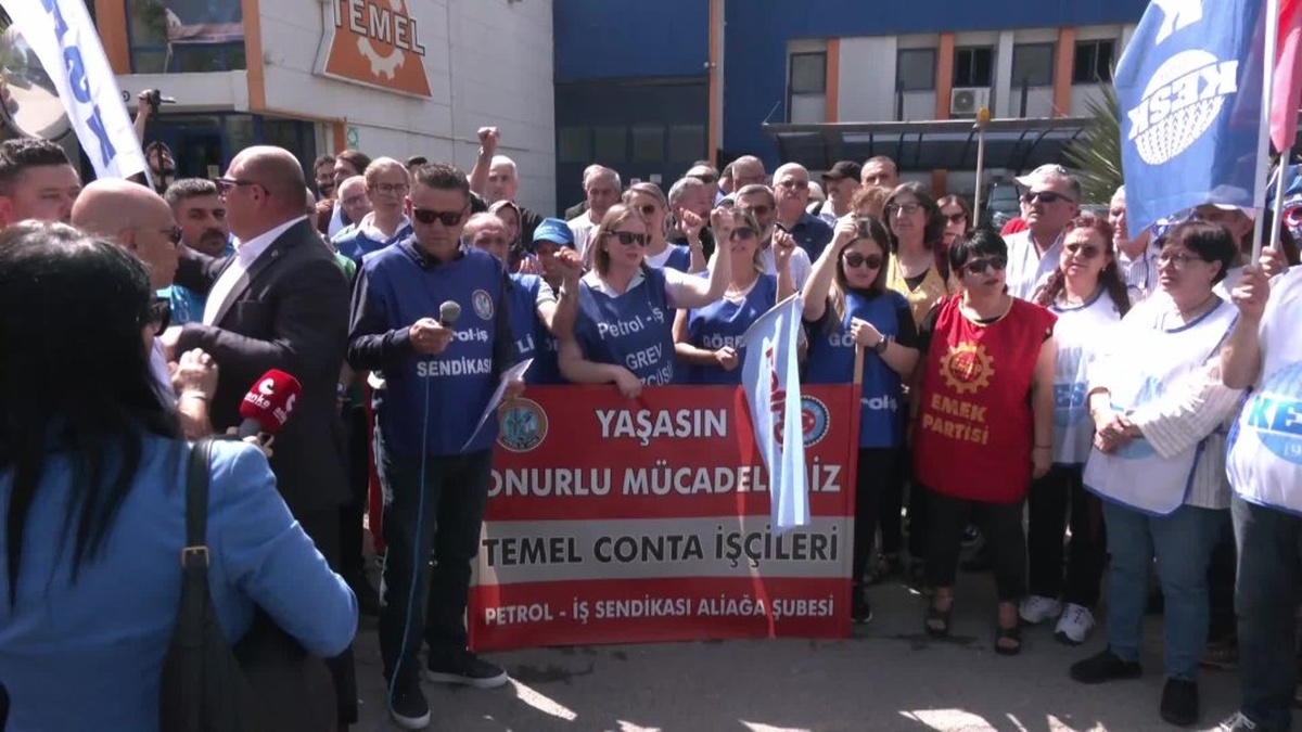 İzmir'de 164 günlük grev: Temel Conta işçilerine saldırı