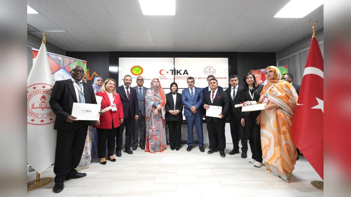 Bakan Tekin, Moritanya'da Maarif Okulu ziyaretinde bulundu: 61 kursiyere sertifika verildi