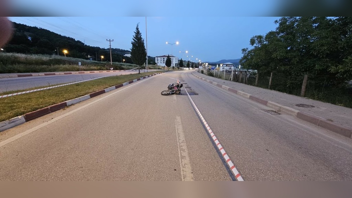 Çanakkale'nin Çan ilçesinde motosiklet kazası: 1 ölü
