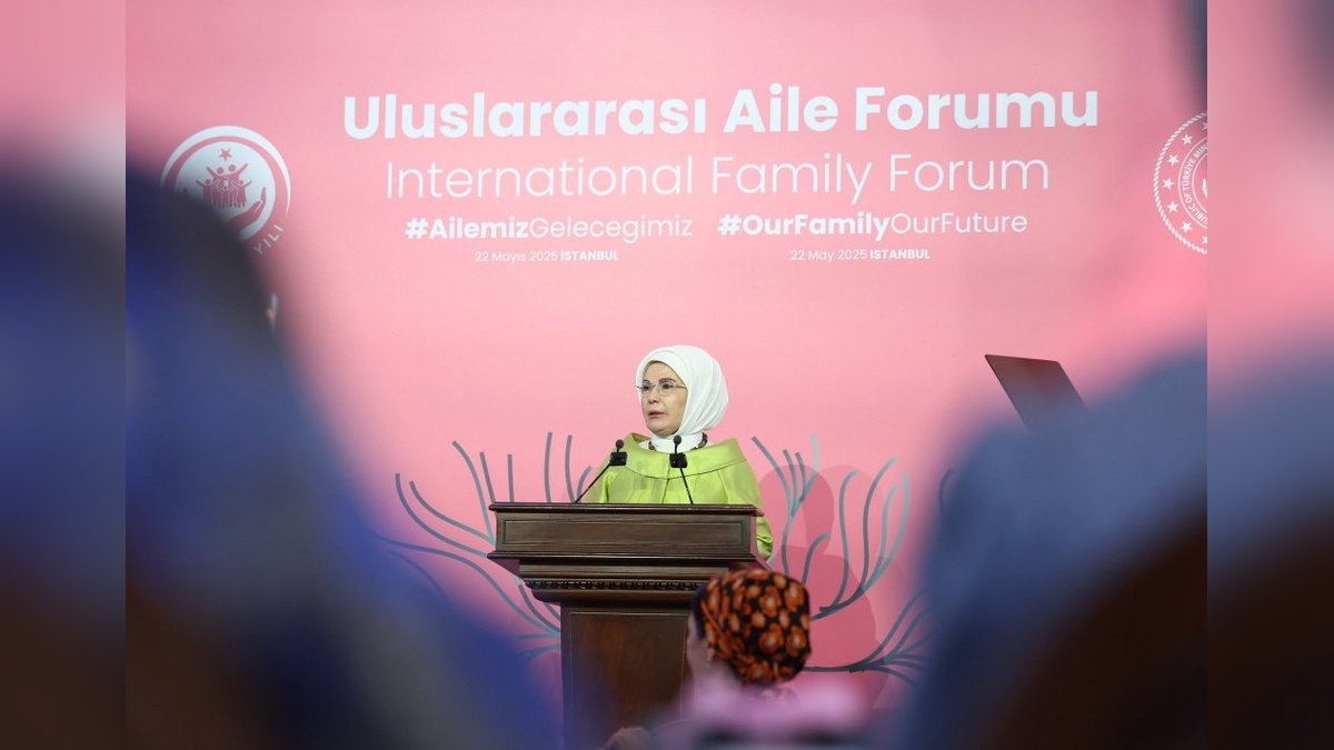 Emine Erdoğan: Aile, toplumun temel yapı taşıdır