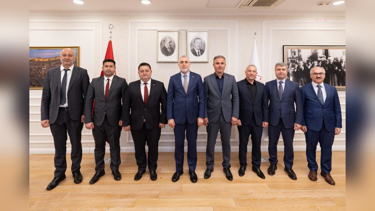 GMİS Başkanı Yeşil, Bakan Işıkhan'ı ziyaret etti