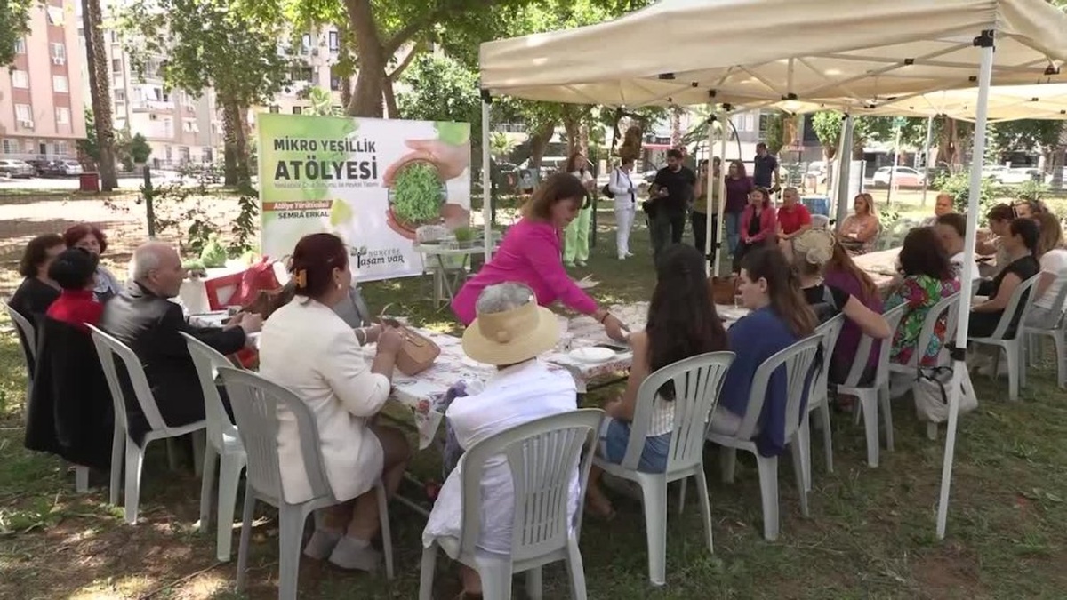 Antalya'da Mikro Yeşillik Atölyesi: Doğayla Sanatın Buluşması