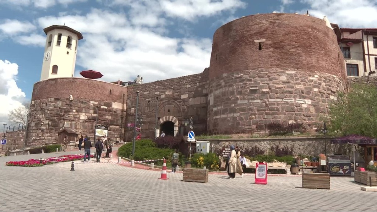 Ankara Kalesi'nde restorasyon tamamlandı