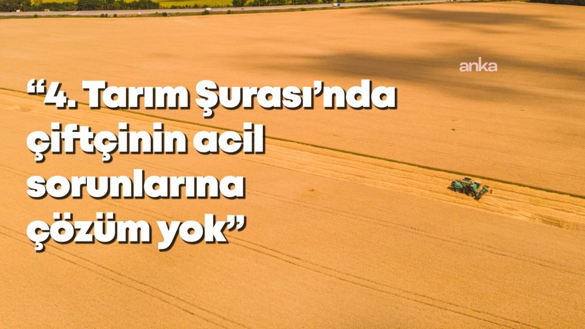 4. Tarım Şurası Kararları: Çiftçinin Sorunlarına Çözüm Yok mu?