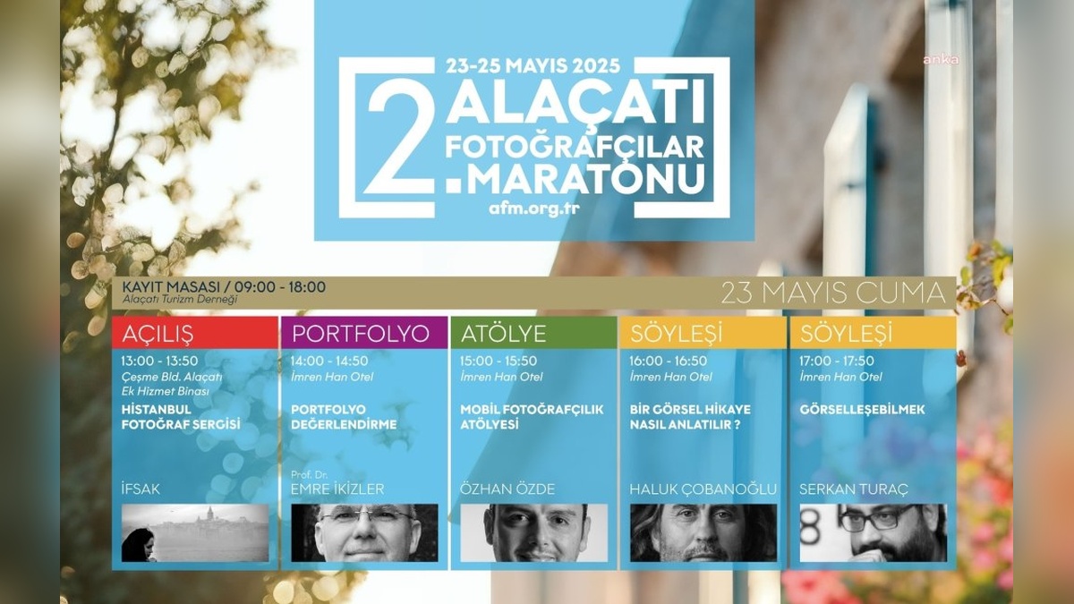 Alaçatı Fotoğrafçılar Maratonu başladı: Mutluluk temalı yarışma ve etkinlikler