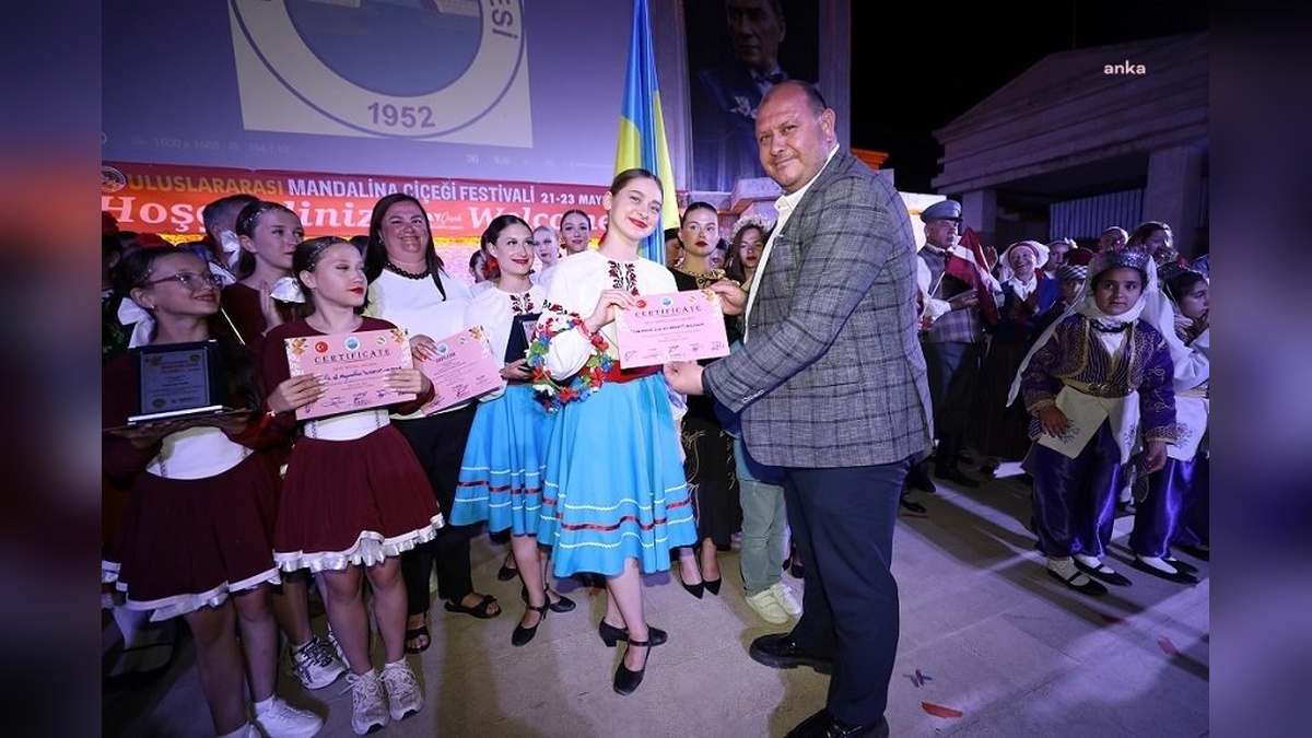 Menderes Mandalina Çiçeği Festivali sona erdi