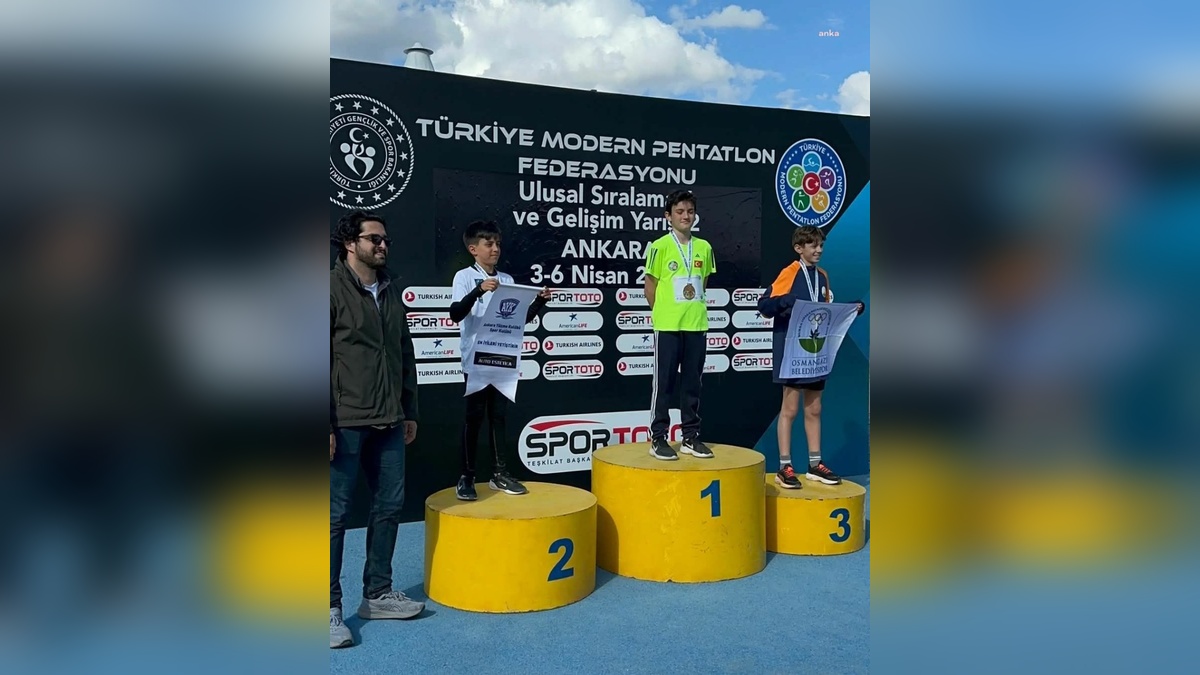 Kerem Batur üç Türkiye Modern Pentatlon Şampiyonluğu kazandı