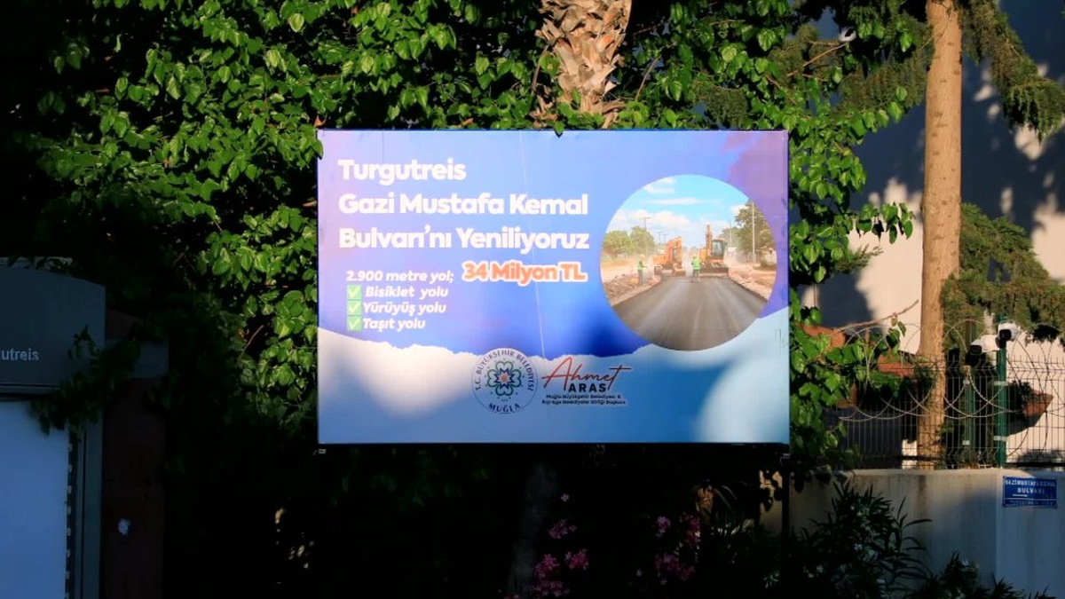 Muğla'da 34 milyon TL'lik yol çalışması tamamlandı
