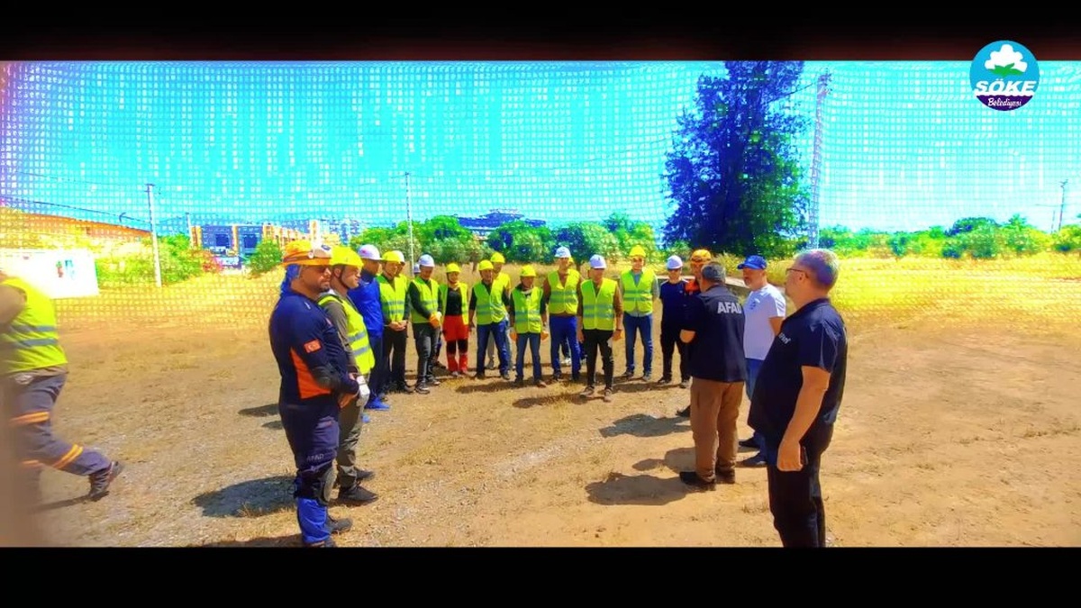Söke Belediyesi, afetlere karşı SÖBAK'ı kurdu