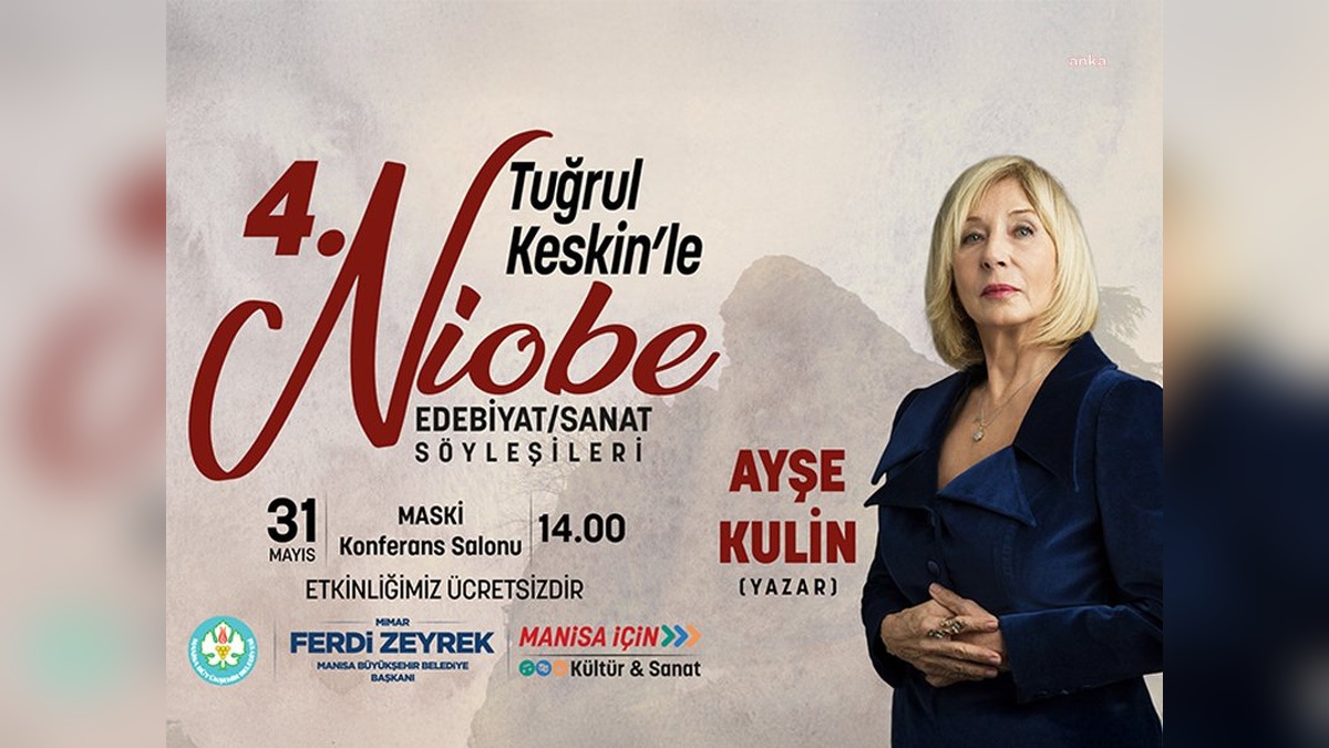 Manisa'da Ayşe Kulin ile 4. Niobe Edebiyat Söyleşileri
