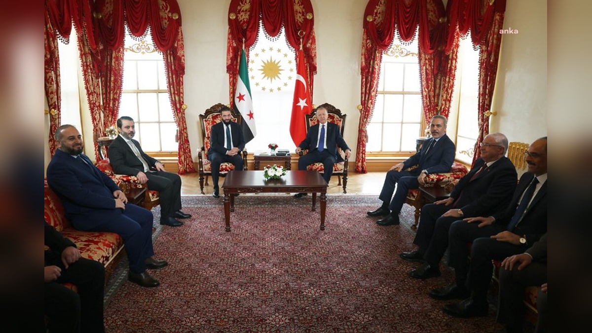 Erdoğan ve Şara görüşmesi: 2,5 saat süren görüşme sona erdi