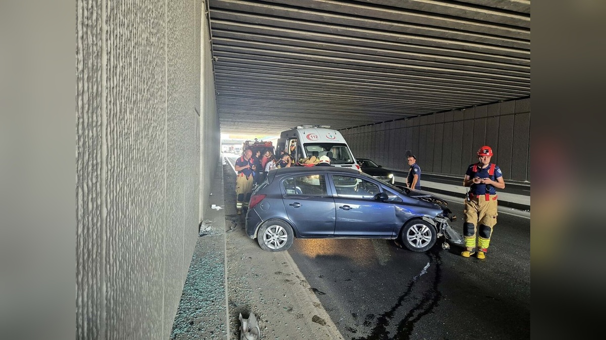 Manisa'da lastik patlaması: 5 yaralı