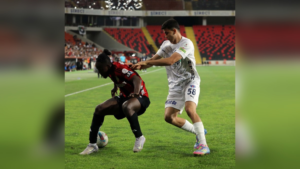 Gaziantep FK-Kasımpaşa maçı 2-2 berabere bitti