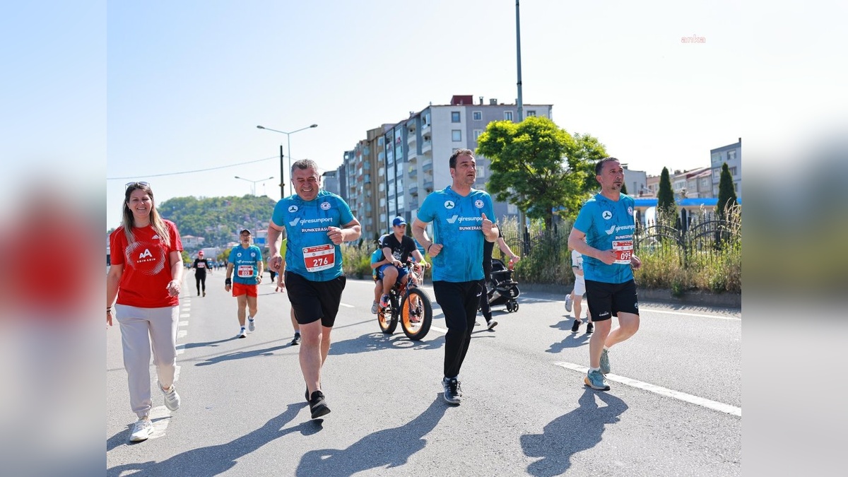 Giresun Yarı Maratonu tamamlandı: Bin sporcu yarıştı