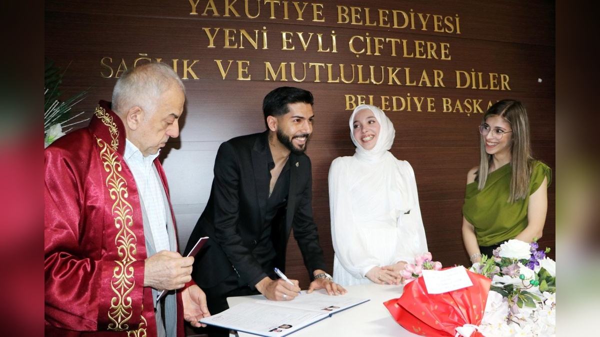 Erzurum'da 25.05.2025 tarihi nikah rekoru kırdı