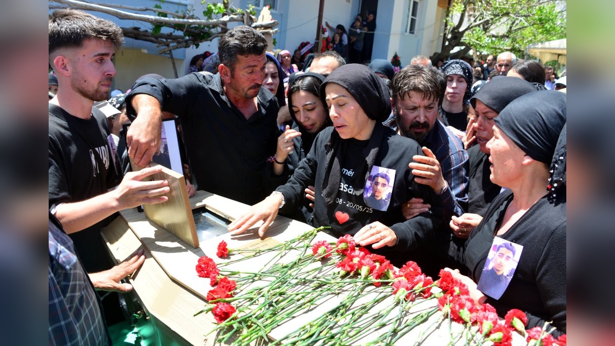 Fransa'da öldürülen Hasan Horoz, Nurhak'ta toprağa verildi