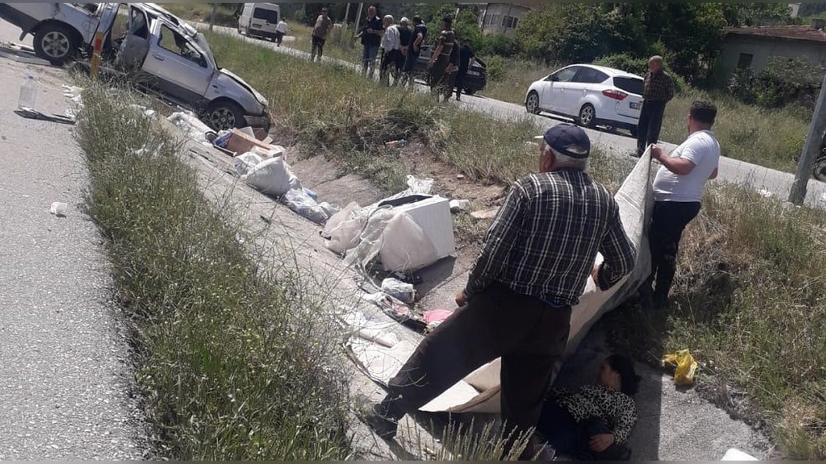 Osmancık'ta trafik kazası: 4 yaralı