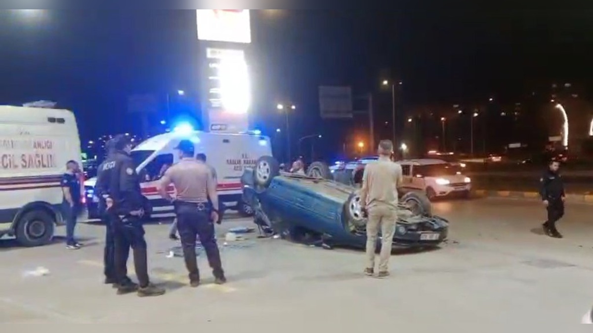 Karabük'te otomobil kazası: Sürücü yaralandı