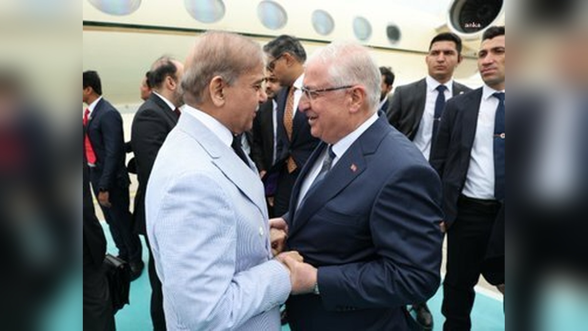 Yaşar Güler, Şahbaz Şerif'i karşıladı: Erdoğan ile görüşme İstanbul'da