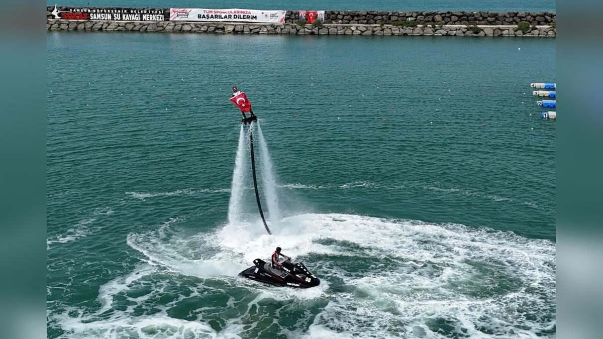 Samsun'da Uluslararası Su Sporları Festivali sona erdi: 750 sporcu yarıştı