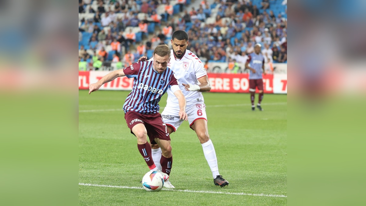 Trabzonspor-Samsunspor maçı 2-2 berabere bitti