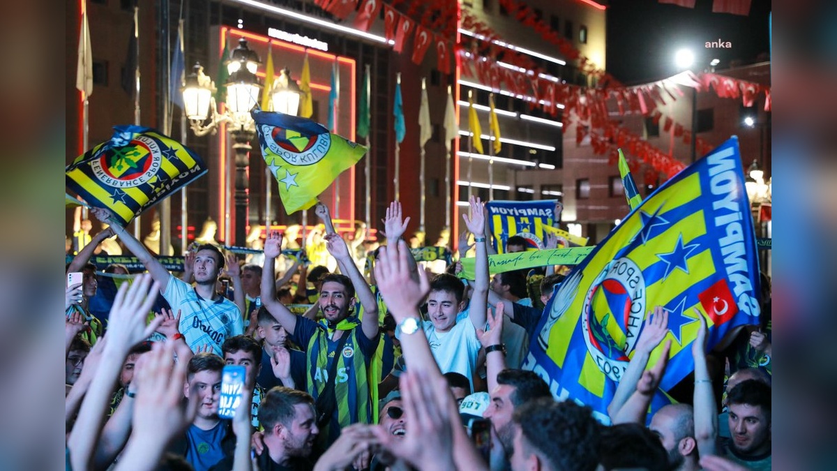 Fenerbahçe Beko şampiyon: Keçiören'de coşkulu kutlamalar
