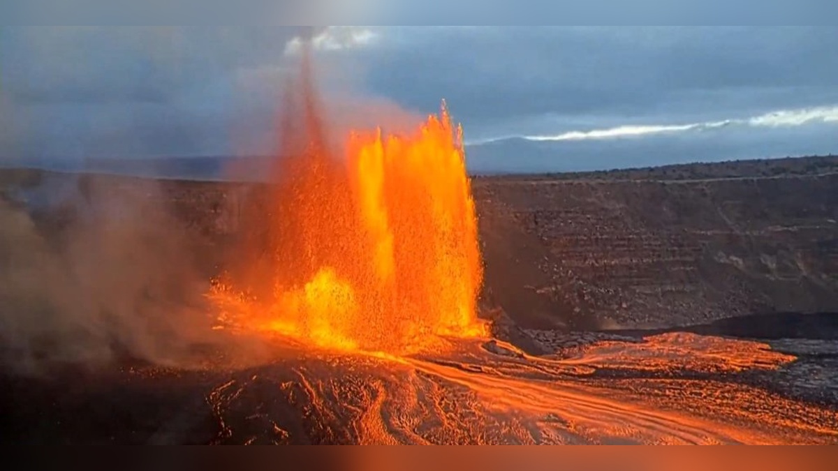 Kilauea Yanardağı: Hawaii'de lav püskürmesi