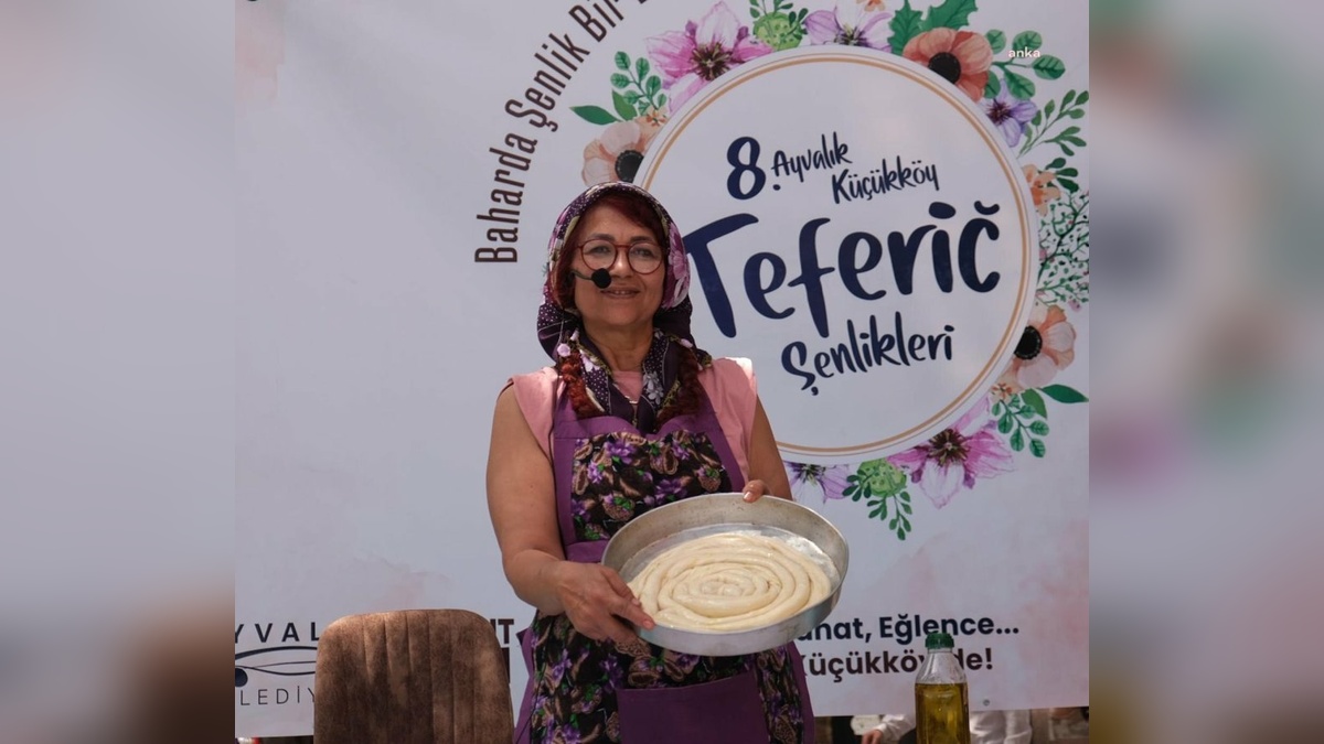 Ayvalık Küçükköy'de Balkan Rüzgarı Esti: 8. Teferic Şenlikleri renkli görüntülere sahne oldu