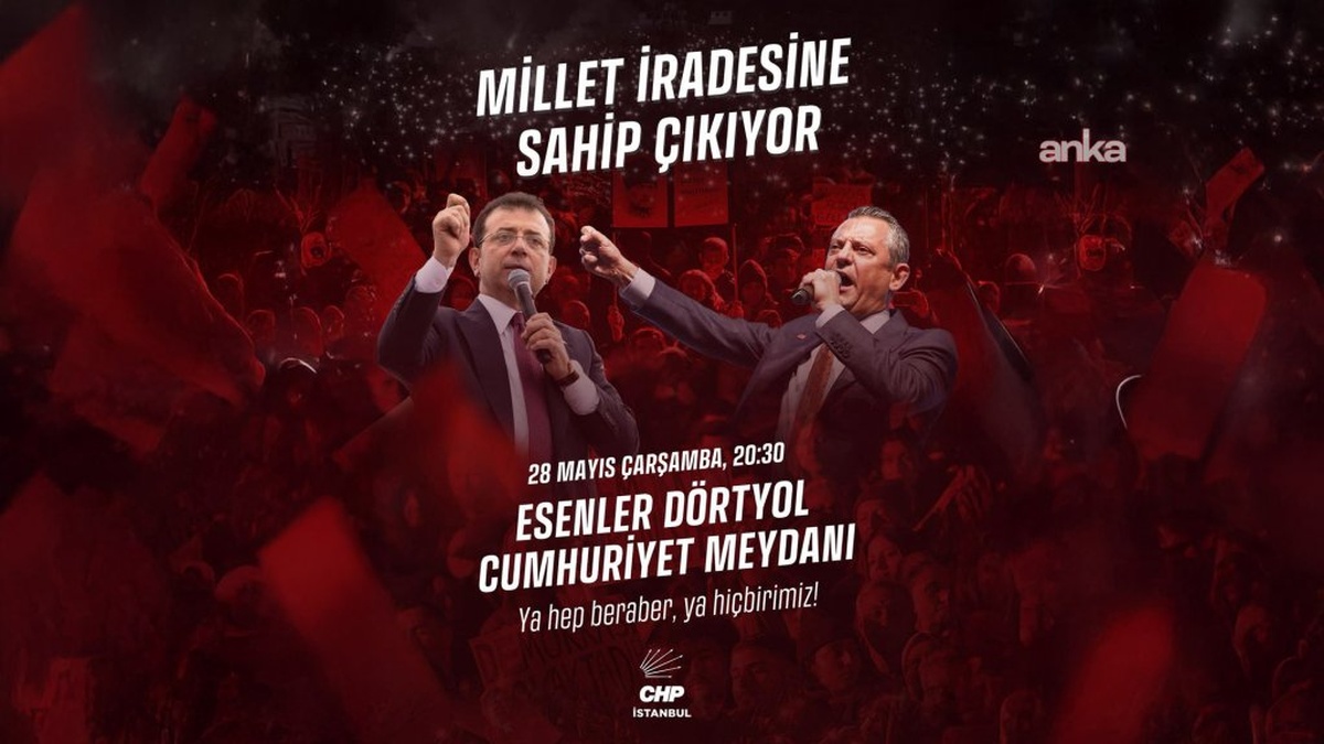 CHP'nin 'Millet İradesine Sahip Çıkıyor' mitingleri Esenler'de devam ediyor
