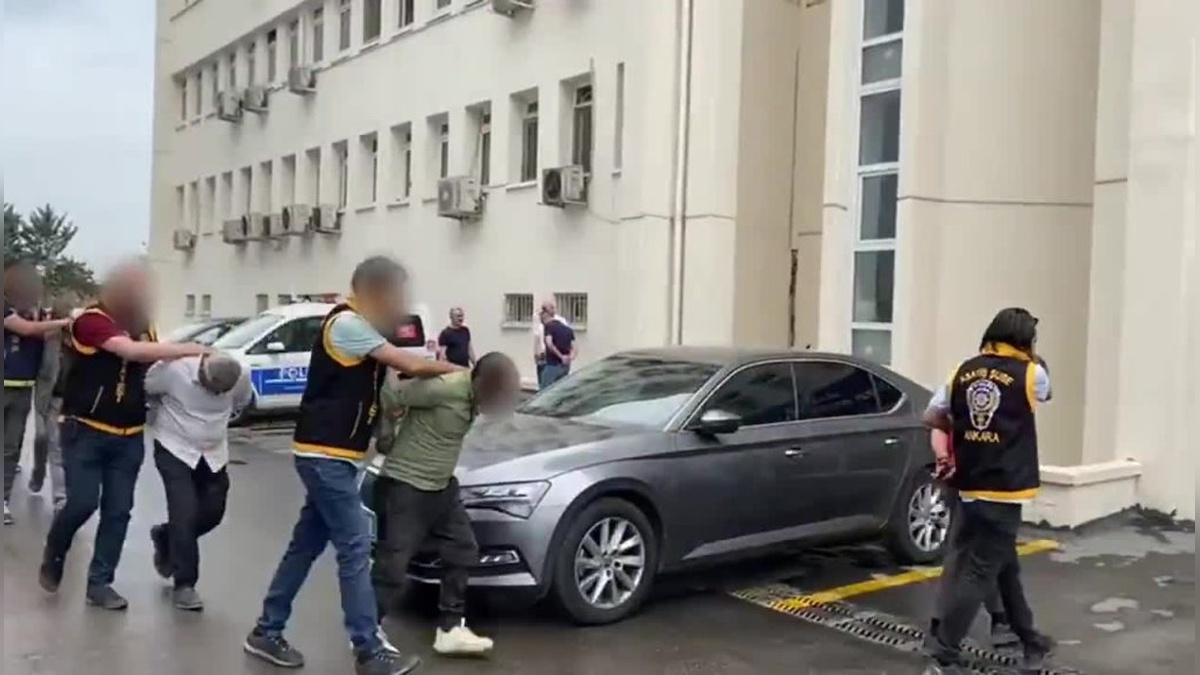 Ankara'da polis saldırısı: 12 şüpheli gözaltında