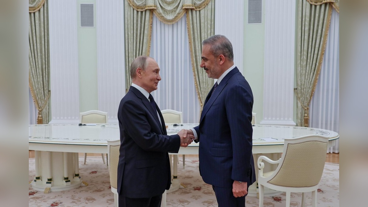 Fidan, Putin ile görüştü