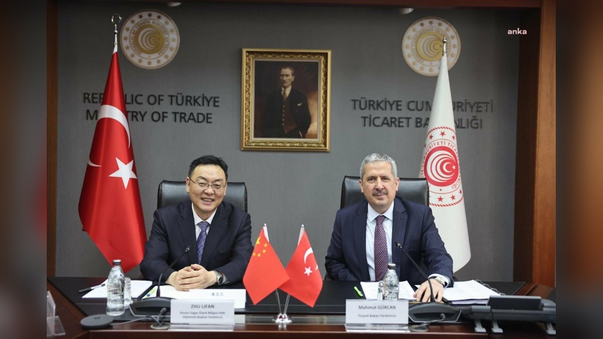 Ankara'da Çin heyeti kabul edildi: Ticaret hacminin artırılması hedefleniyor