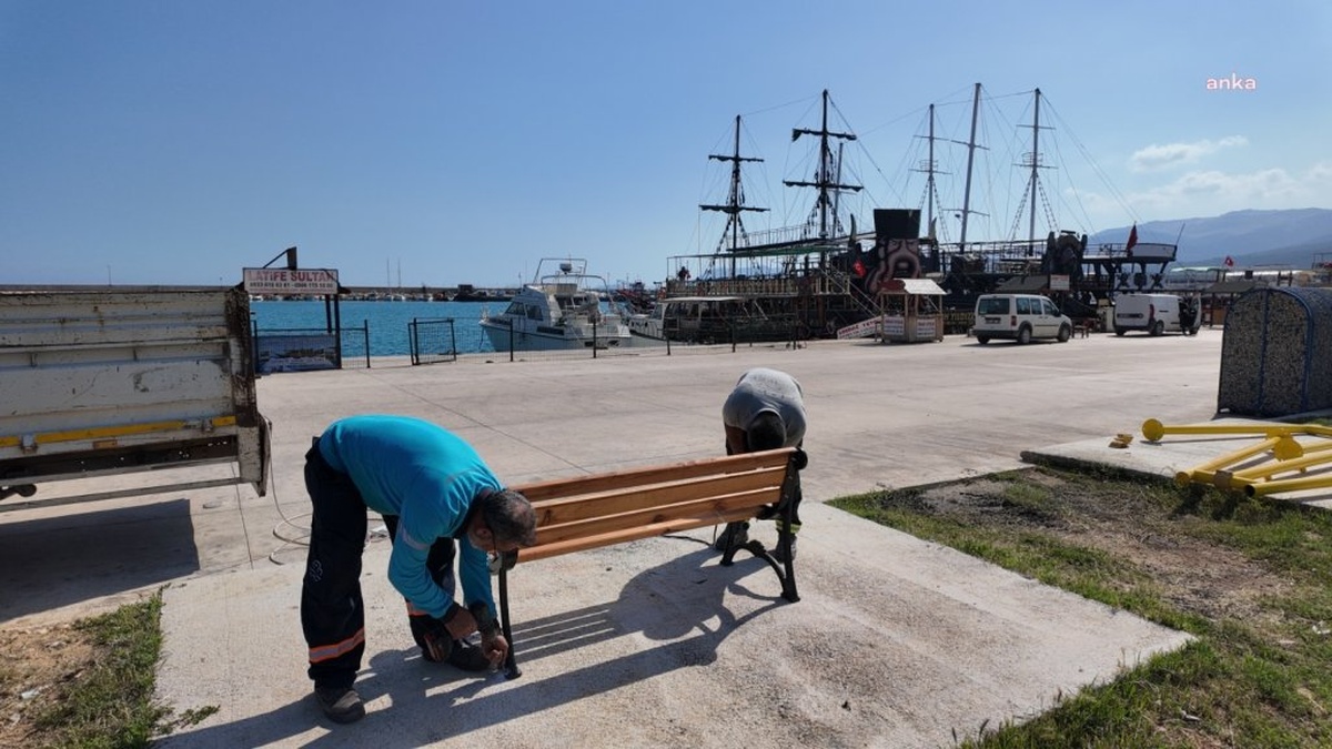 Silifke Belediyesi'nin ahşap atölyesi: Kent mobilyalarıyla tasarruf ve estetik