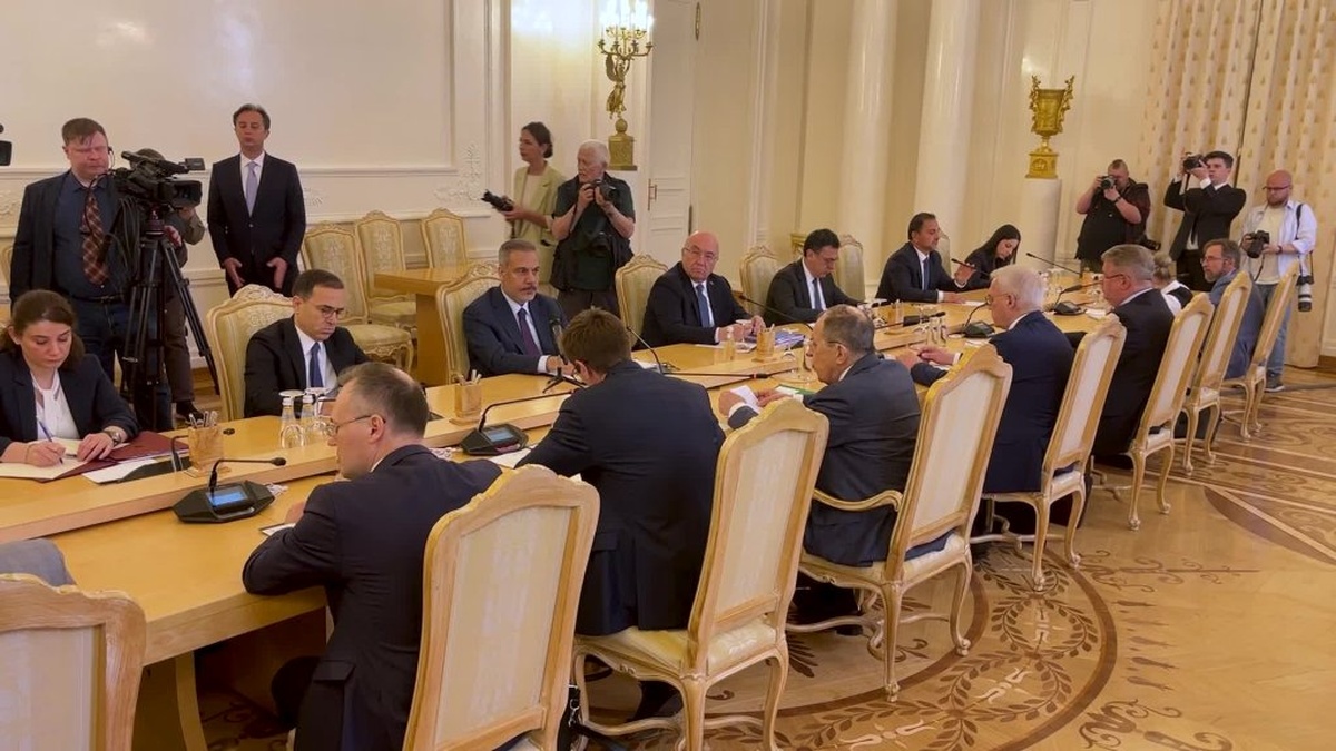 Fidan, Moskova'da Lavrov ile görüştü