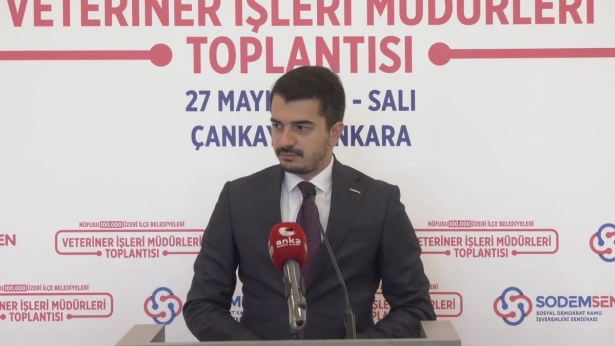 Zeybek: Hayvan sevmeyen Veteriner Hizmetleri Müdürlüğü'nde çalışamaz