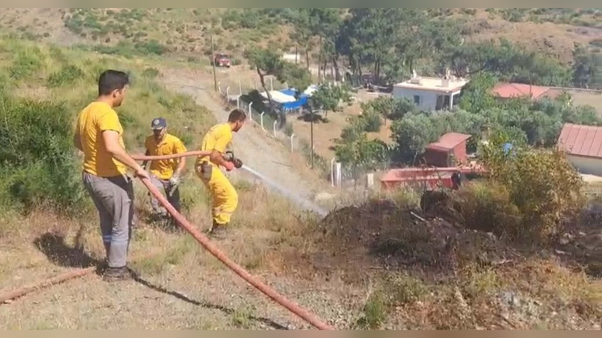 Marmaris'te orman yangını kontrol altında