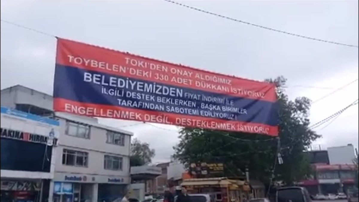 Samsun Canik'te Esnaf, TOKİ'den 330 Dükkan İstiyor
