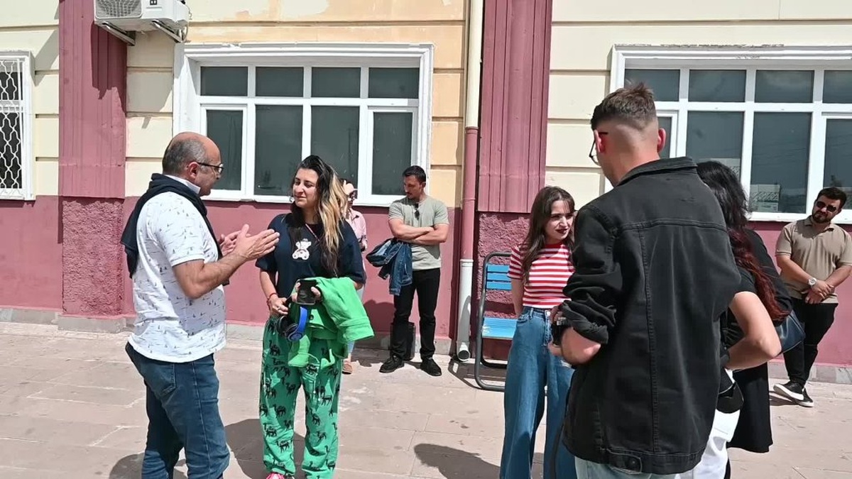 Yozgat Bozok Üniversitesi'nde mobil basın evi uygulamalı eğitim verdi