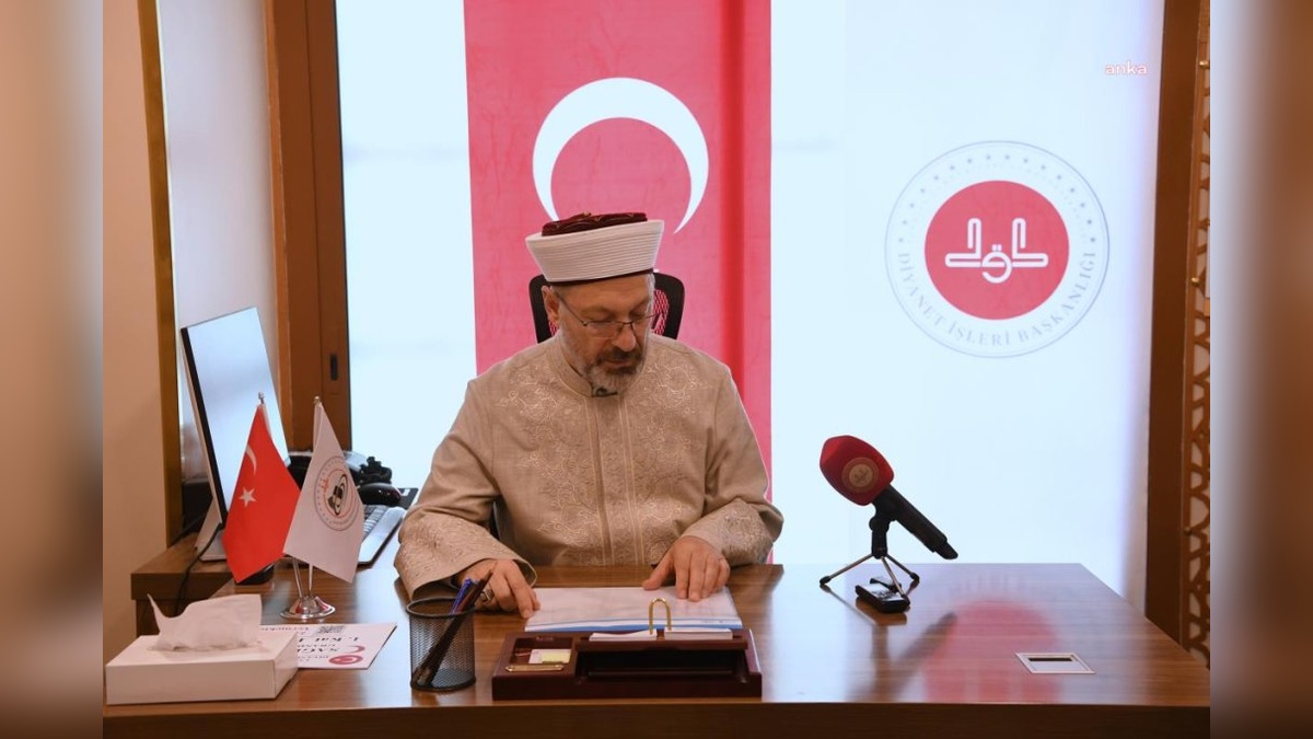 Diyanet İşleri Başkanı Erbaş: 84 bin 942 vatandaş hac ibadeti için Mekke'de