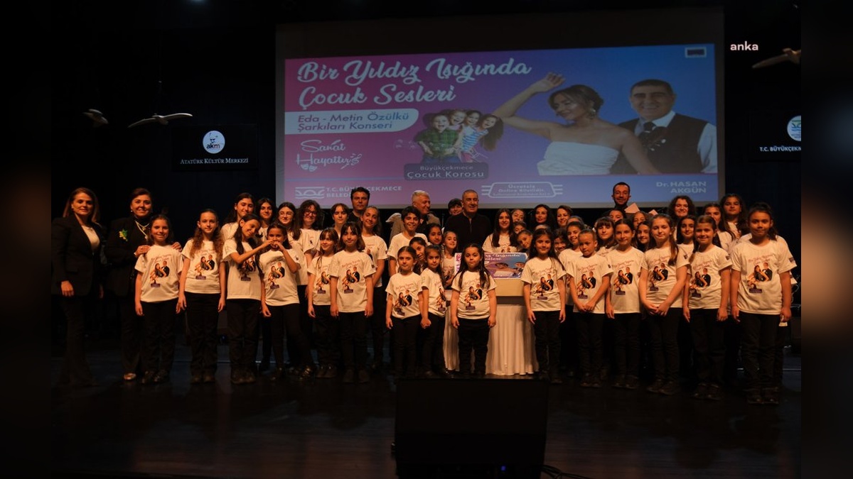 Büyükçekmece Çocuk Korosu, Özülkü şarkılarıyla unutulmaz bir gece yaşattı