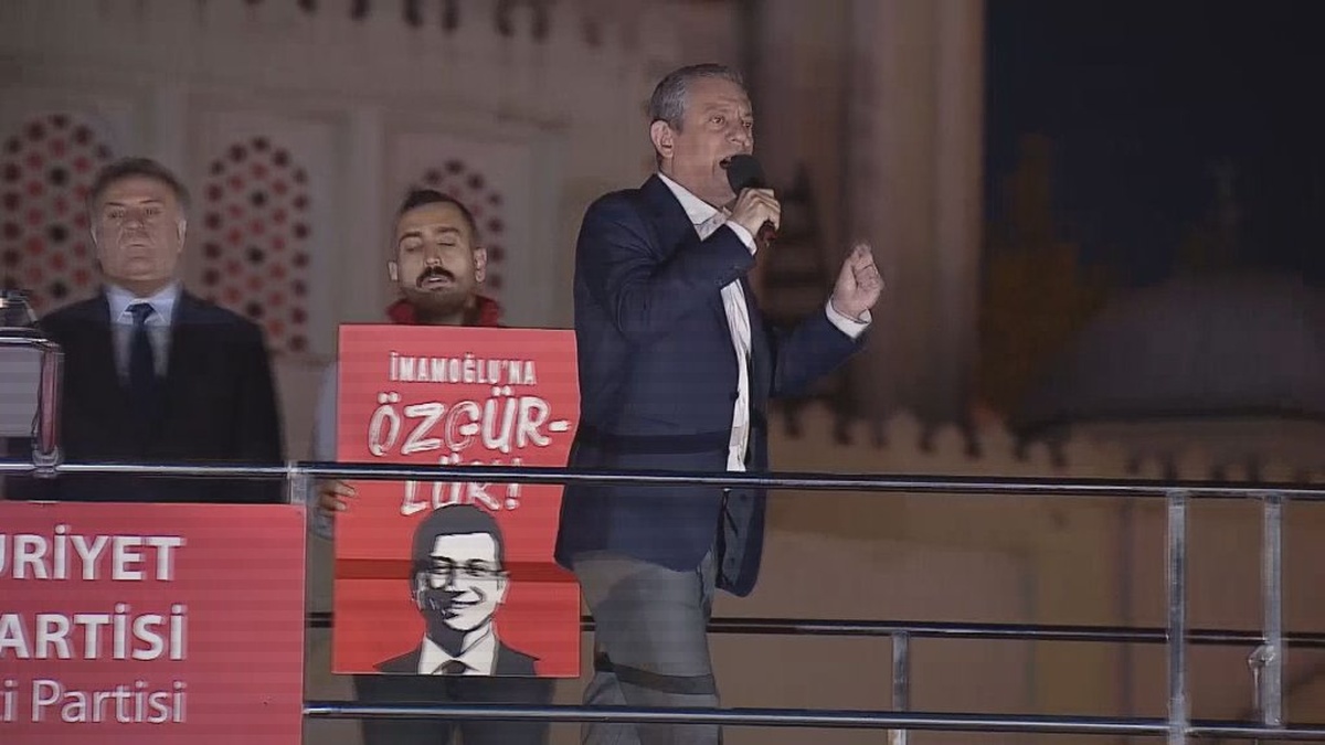 Özgür Özel: Erdoğan dünün mağduruydu, bugünün zalimidir