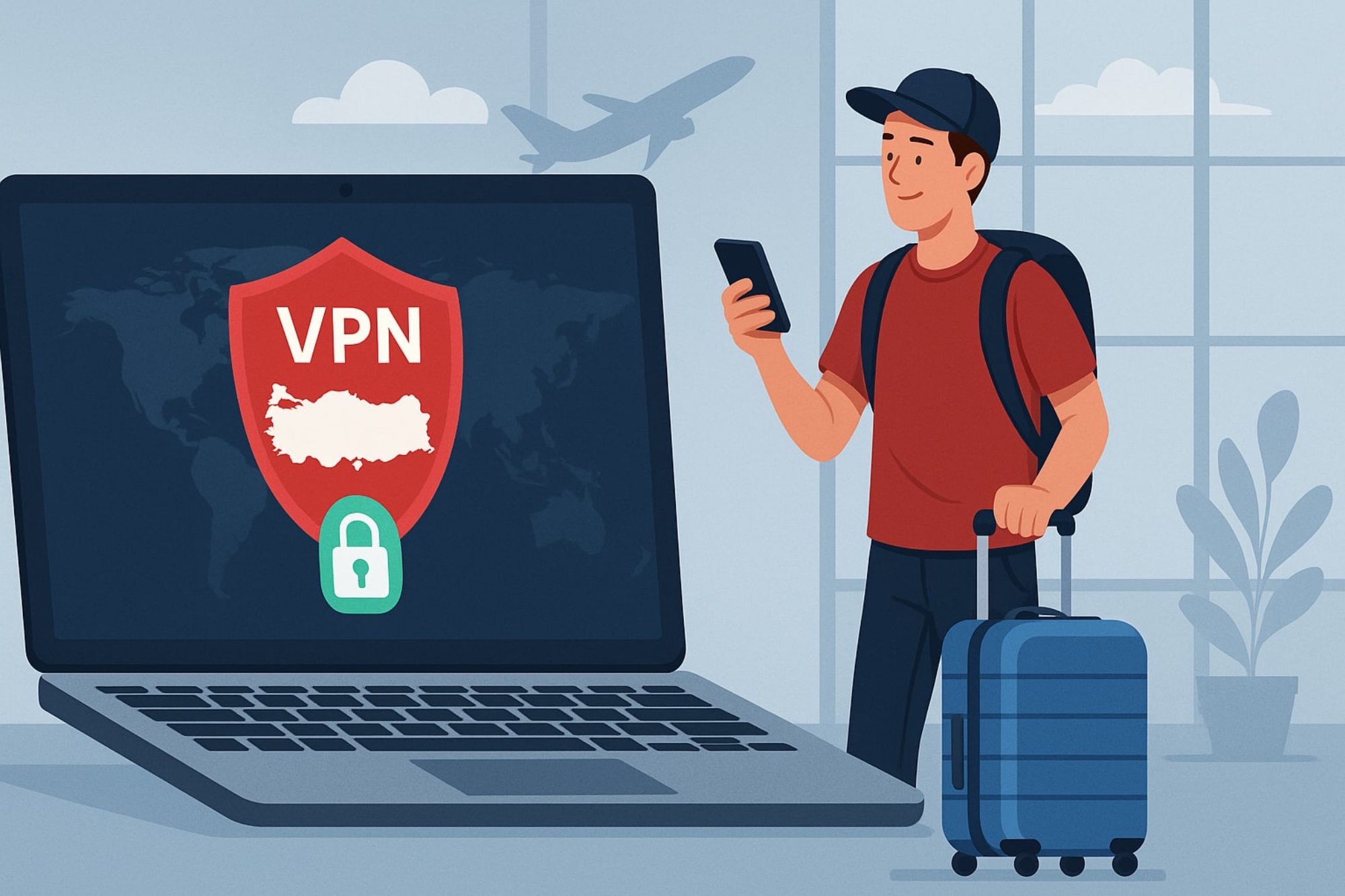 Seyahate Çıkarken Türkiye Lokasyon VPN Edinmenin Sağlayabileceği Avantajlar