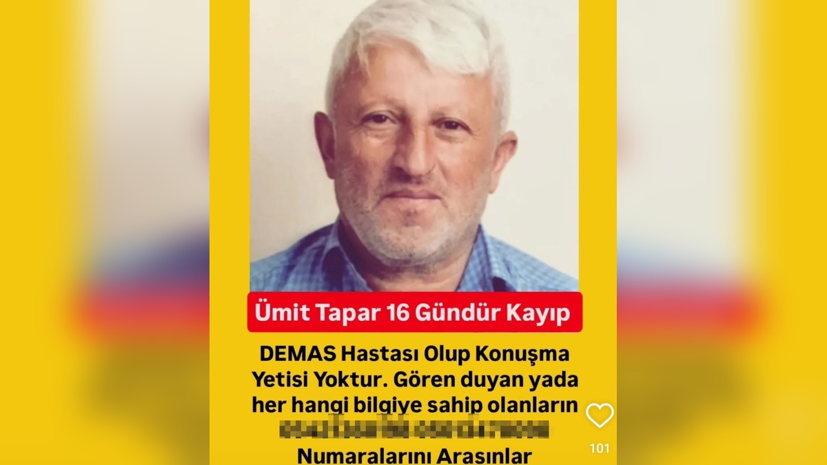 Sultanğazi'de kayıp demans hastası Ümit Tapar'ın cesedi bulundu