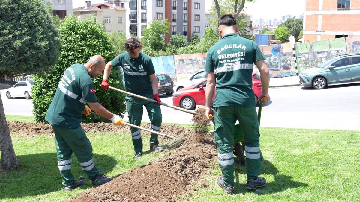 Bağcılar Belediyesi kahve posasını gübre olarak değerlendiriyor