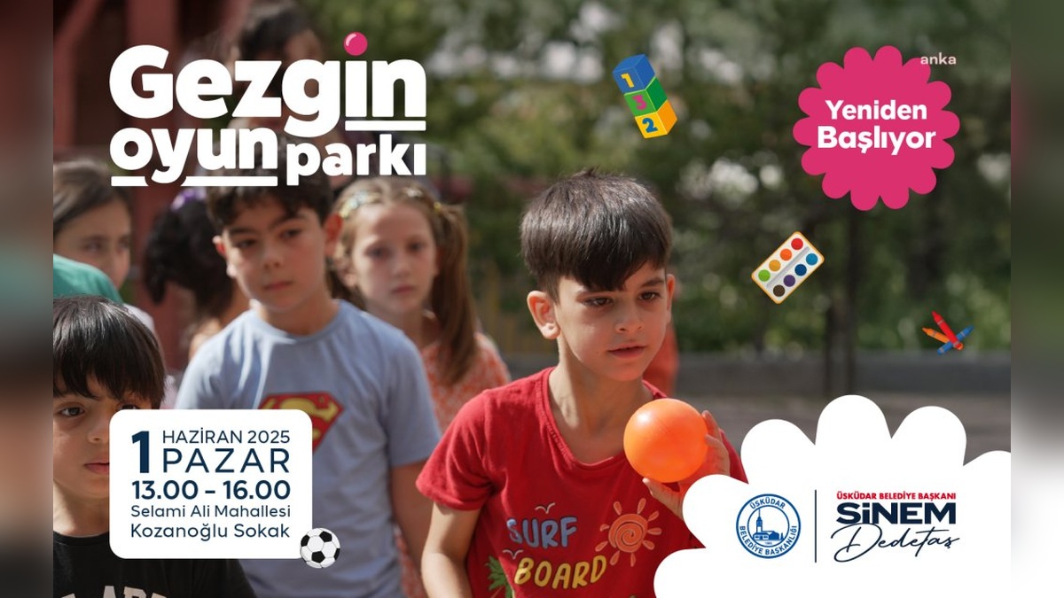 Üsküdar'da Gezgin Oyun Parkı yeniden başlıyor