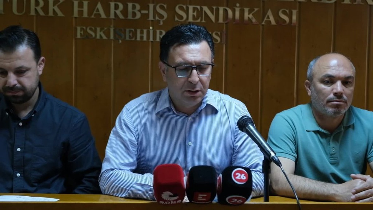 Eskişehir'de savunma sanayi işçileri: 'Sabrımız tükendi, alanlara iniyoruz'